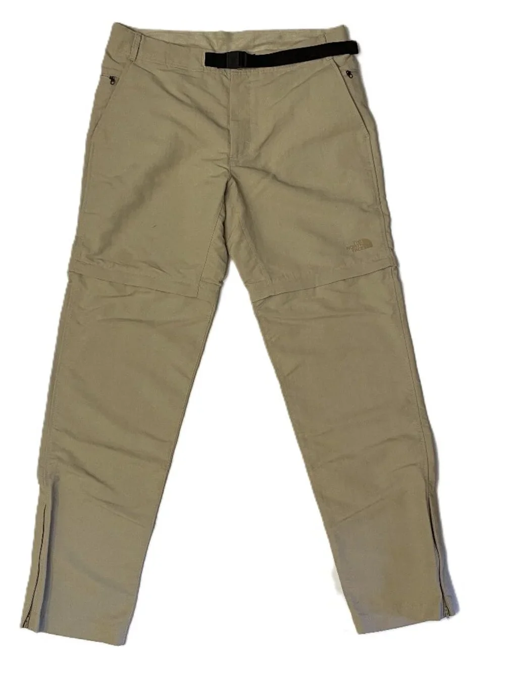 The North Face Pants Mens 34x33 Khaki Nylon Paramount Trail Convertible Hiking